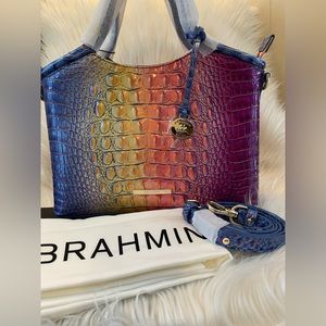 🌈🎈NWT Brahmin SMALL Elaine ✨Magic ✨Ombré Melbourne 🌈🎈 ✨FREE SHIPPING!!!✨
